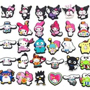 Sanrio Hello Kitty Croc
Charms 30 Set NEW
Shoes Sandals Crocs